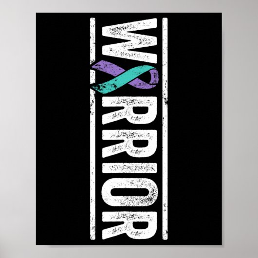 Zelfmoordpreventie Warrior - Sideways Awareness Ri Poster (Voorkant)