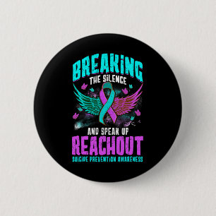 Zelfmoordpreventie Zelfmoordbewustzijn Ronde Button 5,7 Cm