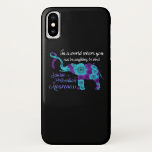 Zelfmoordpreventie Zonnebloem Elephant Case-Mate iPhone Case