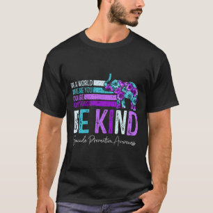 Zelfmoordpreventie Zonnebloem Elephant T-shirt