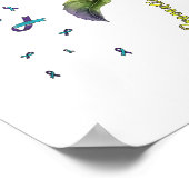 Zelfmoordpreventie Zonnebloem Poster (Hoek)