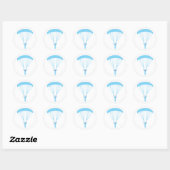 zelfmoordskydief ronde sticker (Vel)
