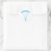 zelfmoordskydief ronde sticker (Tas)