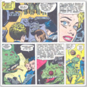 Zelfmoordvloot geleid door onverharde robots strip sticker (Voorkant)