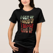 Zelfmotivatie T-shirt (Voorkant)