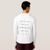 Zelfnb lange hoes T T-shirt (Achterkant volledig)