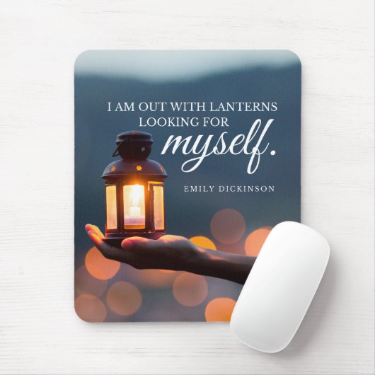 Zelfontdekking Inspirerend offerte Muismat (Met muis)