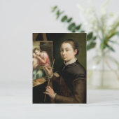 Zelfportret, 1556 briefkaart (Staand voorkant)