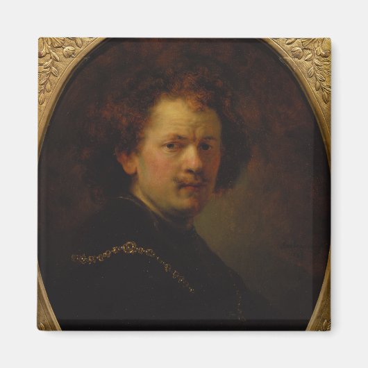Zelfportret, 1633 magneet (Voorkant)
