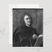 Zelfportret, 1649 briefkaart (Voorkant / Achterkant)