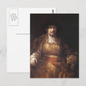 Zelfportret 1658 briefkaart (Voorkant / Achterkant)
