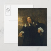 Zelfportret, 1662 briefkaart (Voorkant / Achterkant)