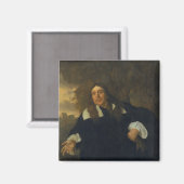 Zelfportret, 1662 magneet (Voorkant / Achterkant)