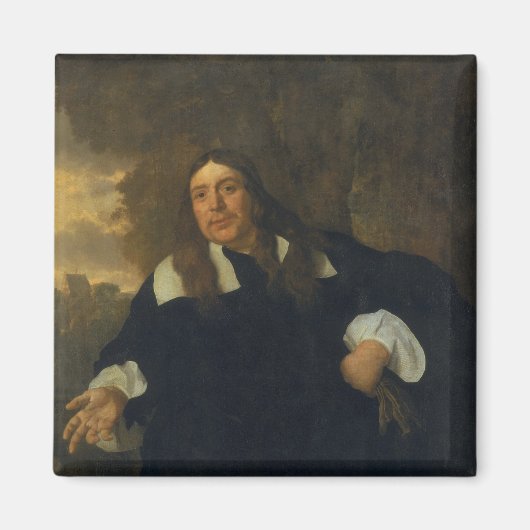 Zelfportret, 1662 magneet (Voorkant)