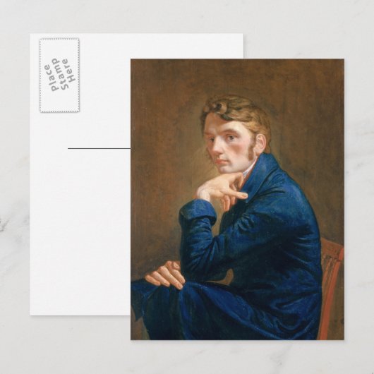 Zelfportret, 1805 briefkaart (Voorkant / Achterkant)