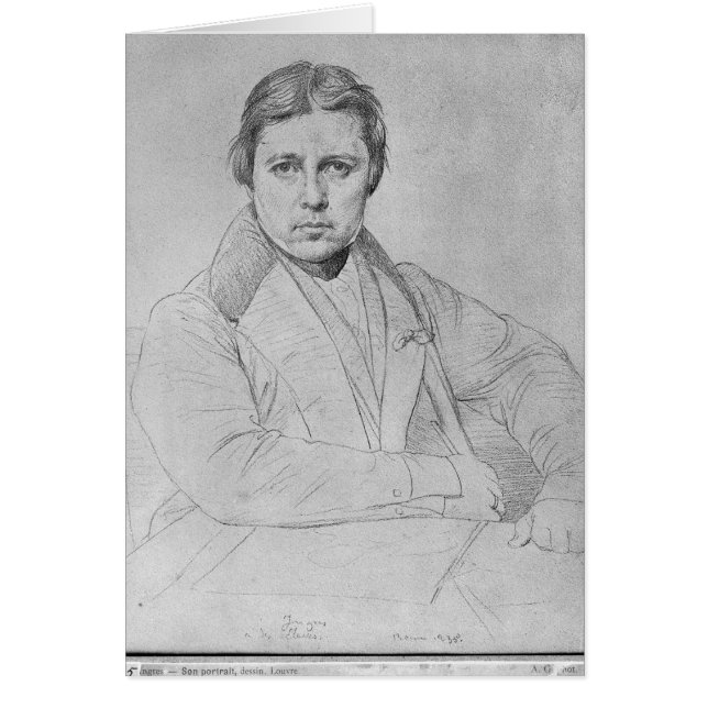 Zelfportret, 1835 (Voorkant)