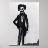 Zelfportret, 1849 poster (Voorkant)