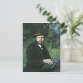 Zelfportret, 1871 briefkaart (Staand voorkant)