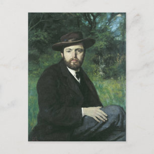 Zelfportret, 1871 briefkaart