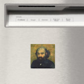Zelfportret, 1880-81 magneet (Insitu (Vaatwasser))
