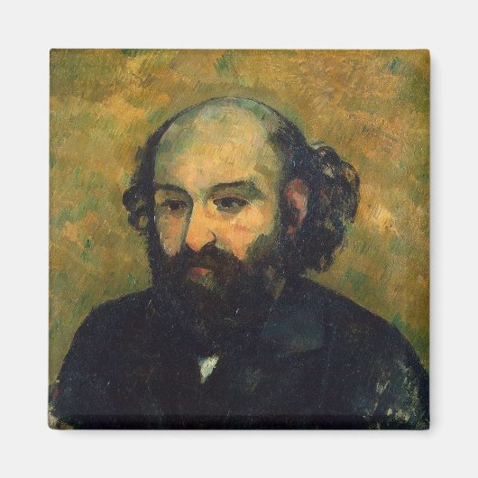 Zelfportret, 1880-81 magneet (Voorkant)