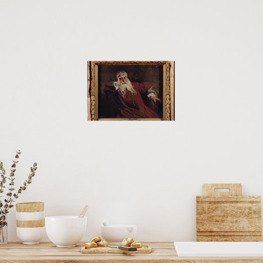 Zelfportret, 1889 poster (Keuken)