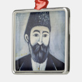 Zelfportret, 1900 metalen ornament (Links)