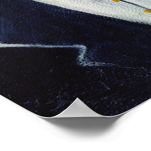 Zelfportret, 1900 poster (Hoek)