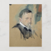 Zelfportret, 1901 briefkaart (Voorkant)