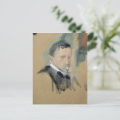 Zelfportret, 1901 briefkaart (Staand voorkant)