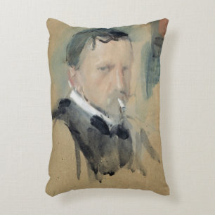 Zelfportret, 1901 decoratief kussen
