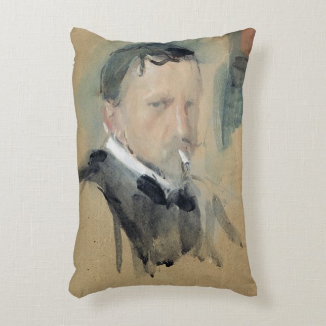 Zelfportret, 1901 decoratief kussen (Voorkant(Verticaal))