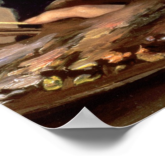 Zelfportret, 1905 poster (Hoek)