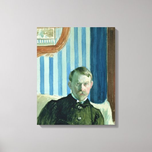 Zelfportret, 1910 canvas afdruk (Voorkant)