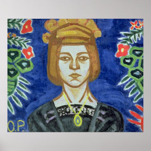 Zelfportret, 1912-15 poster (Voorkant)