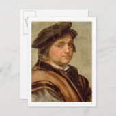 Zelfportret 2 briefkaart (Voorkant / Achterkant)