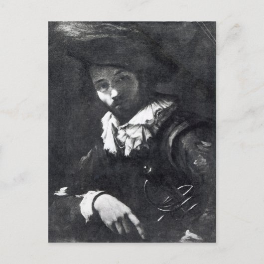 Zelfportret 2 briefkaart (Voorkant)