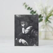 Zelfportret 2 briefkaart (Staand voorkant)