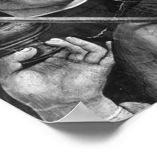 Zelfportret 2 poster (Hoek)