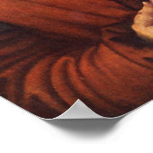 Zelfportret 2 van Albrecht Durer Poster (Hoek)