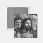 Zelfportret 3 magneet (Voorkant / Achterkant)