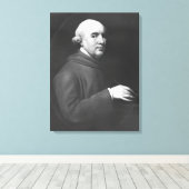 Zelfportret 4 canvas afdruk (Insitu (Houten vloer))