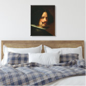 Zelfportret 4 canvas afdruk (Insitu (Slaapkamer))