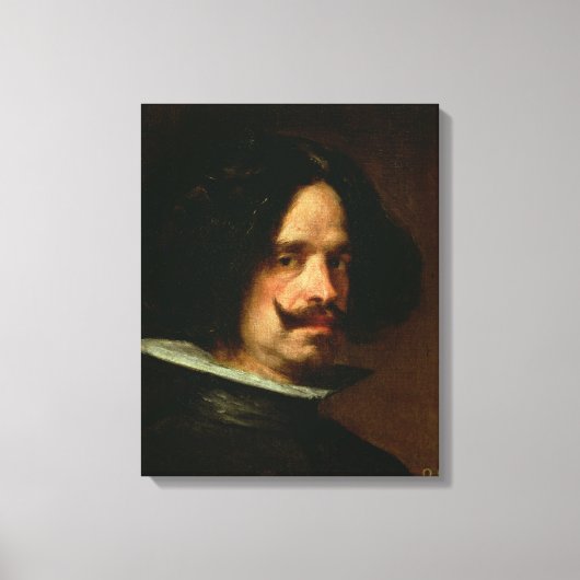 Zelfportret 4 canvas afdruk (Voorkant)
