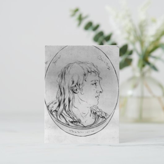 Zelfportret 5 briefkaart (Staand voorkant)