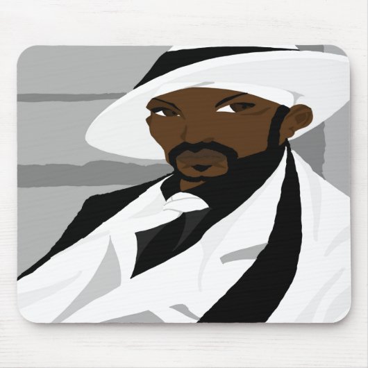 Zelfportret 6 (Sketchbook Pro) Muismat (Voorkant)