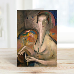 Zelfportret   Alice Bailly Kaart