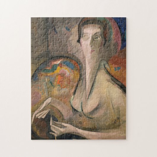 Zelfportret | Alice Bailly Legpuzzel (Verticaal)