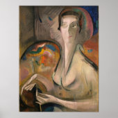 Zelfportret | Alice Bailly Poster (Voorkant)