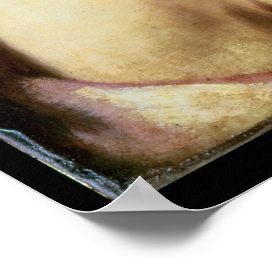 Zelfportret als Bacchus Poster (Hoek)